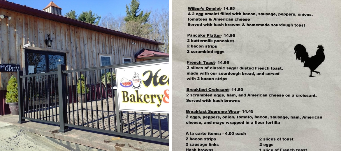 Heidi's Bakery & Cafe Menu