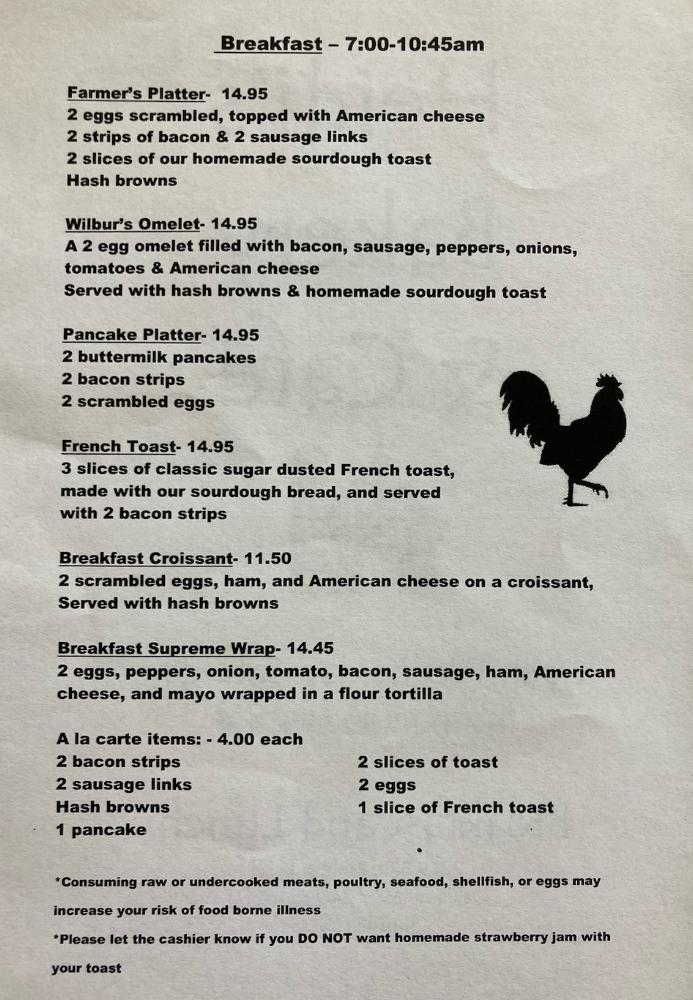 Heidi's Bakery & Cafe Menu image 1